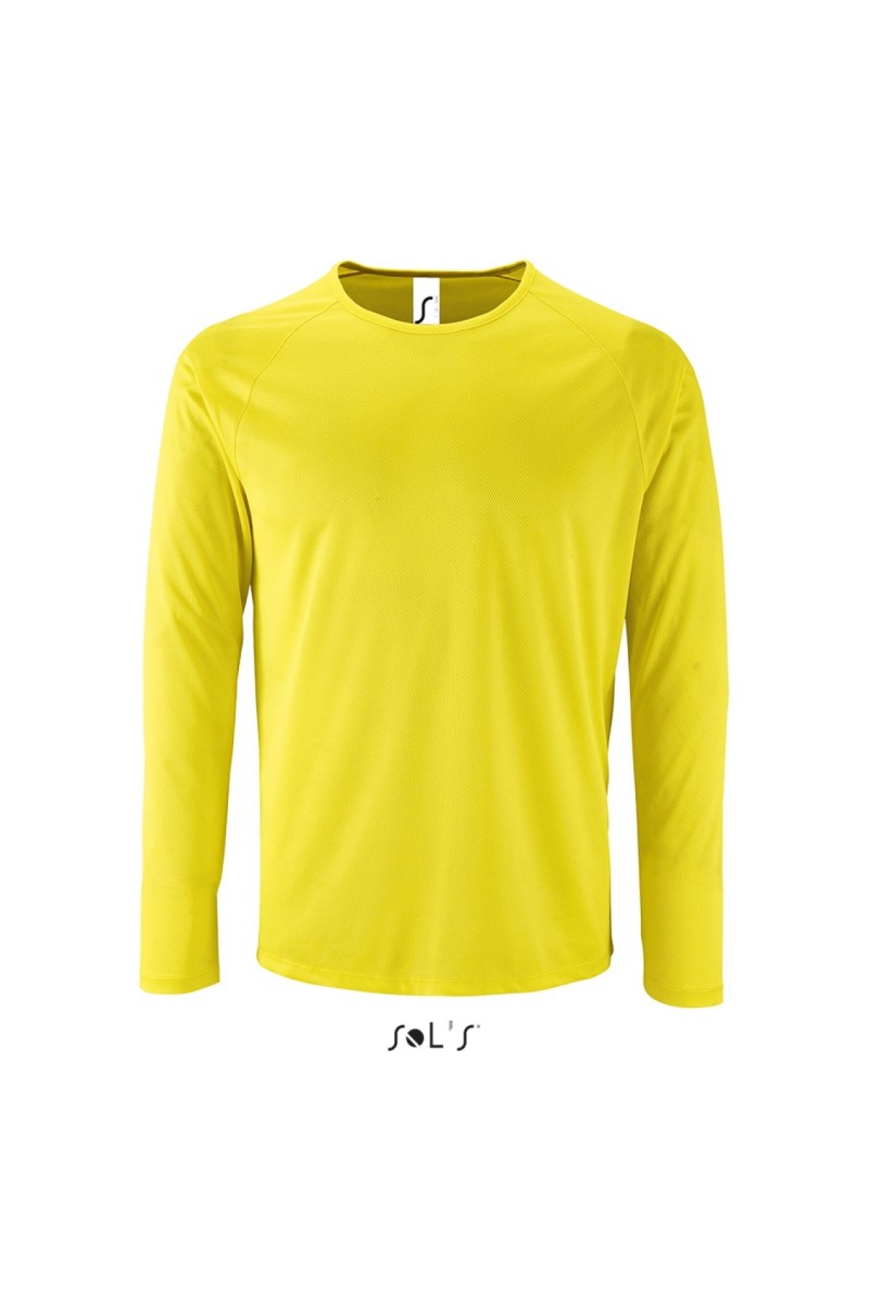 SOL'S SPORTY LSL MEN - LONG SLEEVE SPORTS T-SHIRT