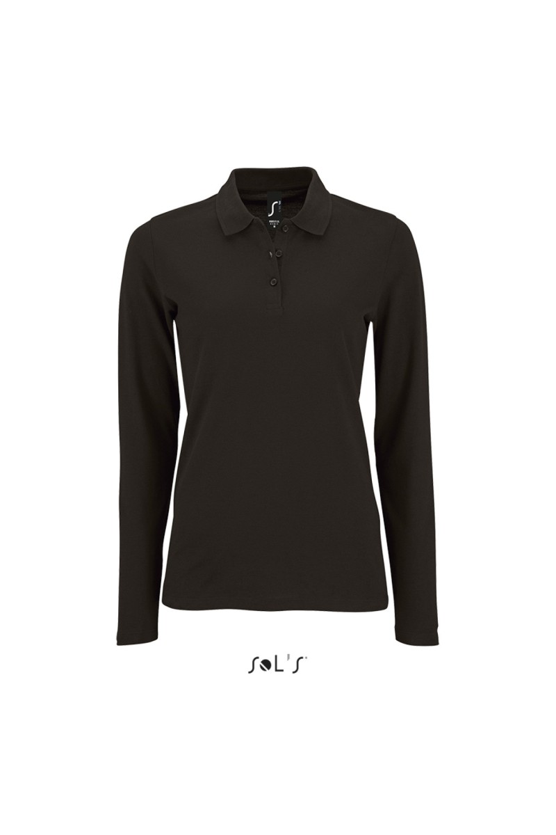 SOL'S PERFECT LSL WOMEN - TRICOU POLO PIQUÉ CU MÂNECĂ LUNGĂ