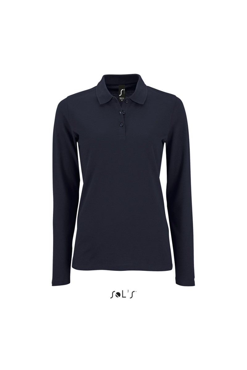 SOL'S PERFECT LSL WOMEN - TRICOU POLO PIQUÉ CU MÂNECĂ LUNGĂ