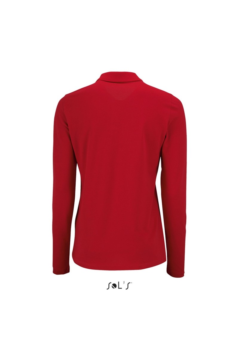 SOL'S PERFECT LSL WOMEN - TRICOU POLO PIQUÉ CU MÂNECĂ LUNGĂ