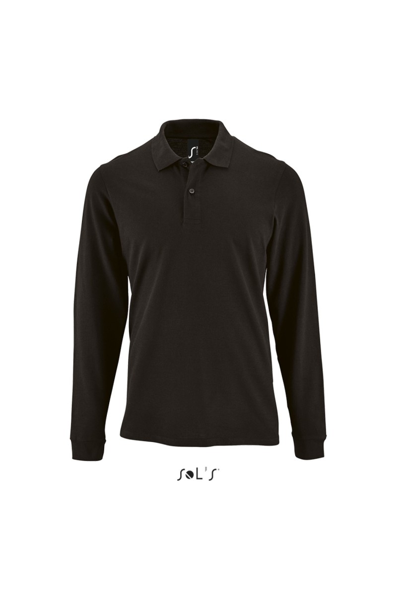 SOL'S PERFECT LSL MEN - TRICOU POLO PIQUÉ CU MÂNECĂ LUNGĂ