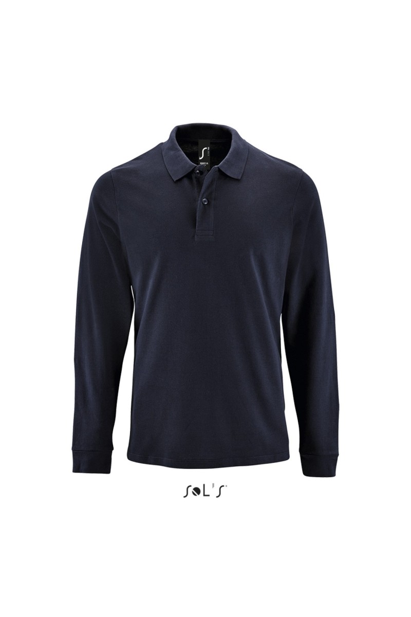 SOL'S PERFECT LSL MEN - TRICOU POLO PIQUÉ CU MÂNECĂ LUNGĂ
