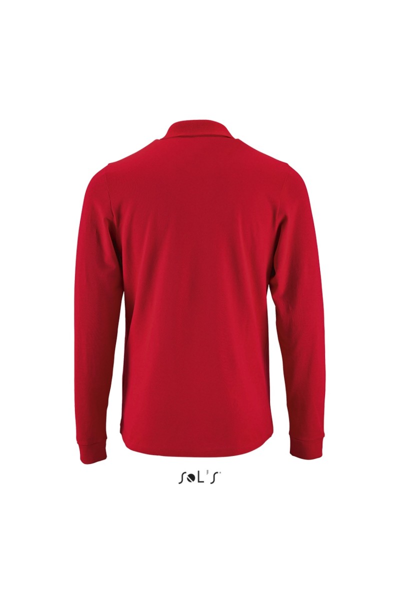 SOL'S PERFECT LSL MEN - TRICOU POLO PIQUÉ CU MÂNECĂ LUNGĂ