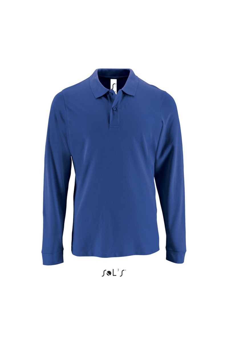 SOL'S PERFECT LSL MEN - TRICOU POLO PIQUÉ CU MÂNECĂ LUNGĂ