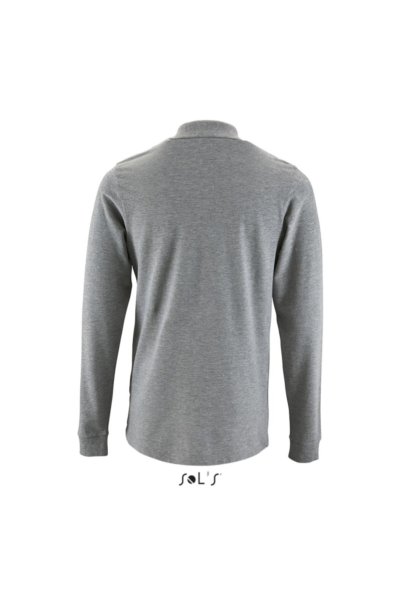 SOL'S PERFECT LSL MEN - TRICOU POLO PIQUÉ CU MÂNECĂ LUNGĂ