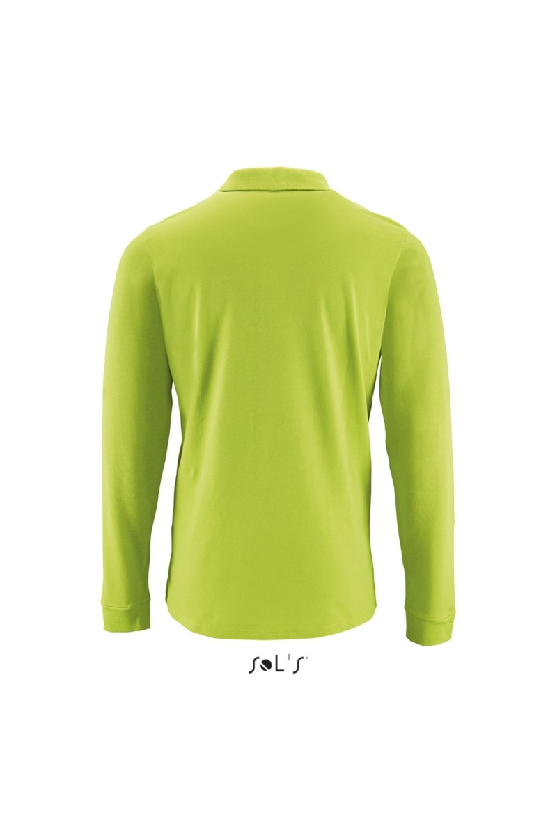 SOL'S PERFECT LSL MEN - TRICOU POLO PIQUÉ CU MÂNECĂ LUNGĂ