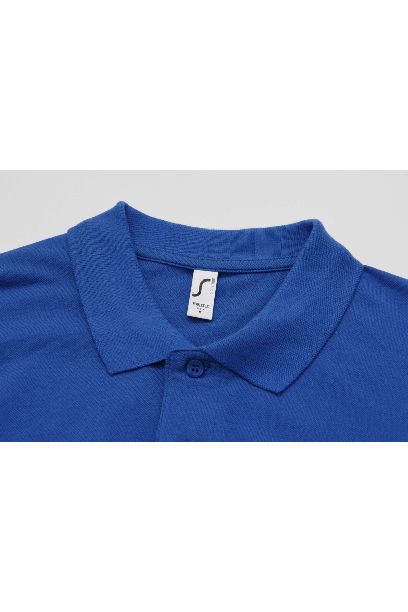 SOL'S PERFECT LSL MEN - TRICOU POLO PIQUÉ CU MÂNECĂ LUNGĂ