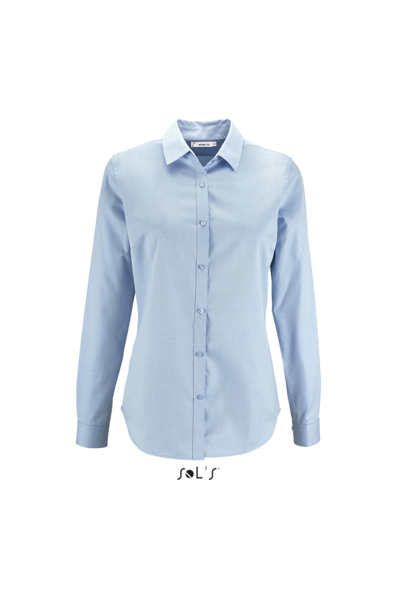 SOL'S BRODY WOMEN - HERRINGBONE SHIRT
