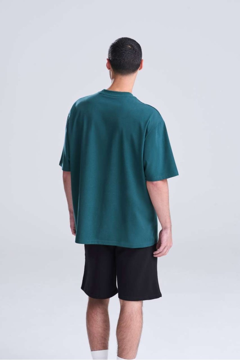 Tricou Arrow reciclat oversize - Ecologie