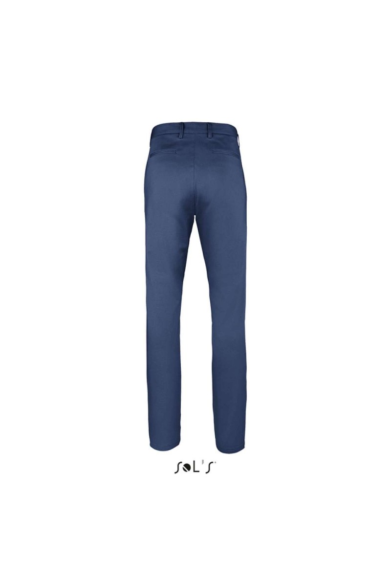 SOL'S JARED MEN - SATIN STRETCH TROUSERS