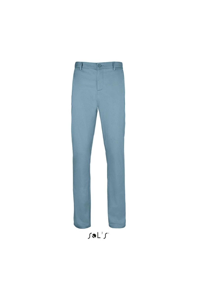SOL'S JARED MEN - SATIN STRETCH TROUSERS