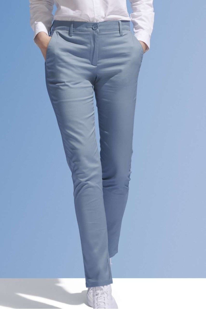 SOL'S JARED FEMEI - PANTALONI DIN SATIN STRETCH