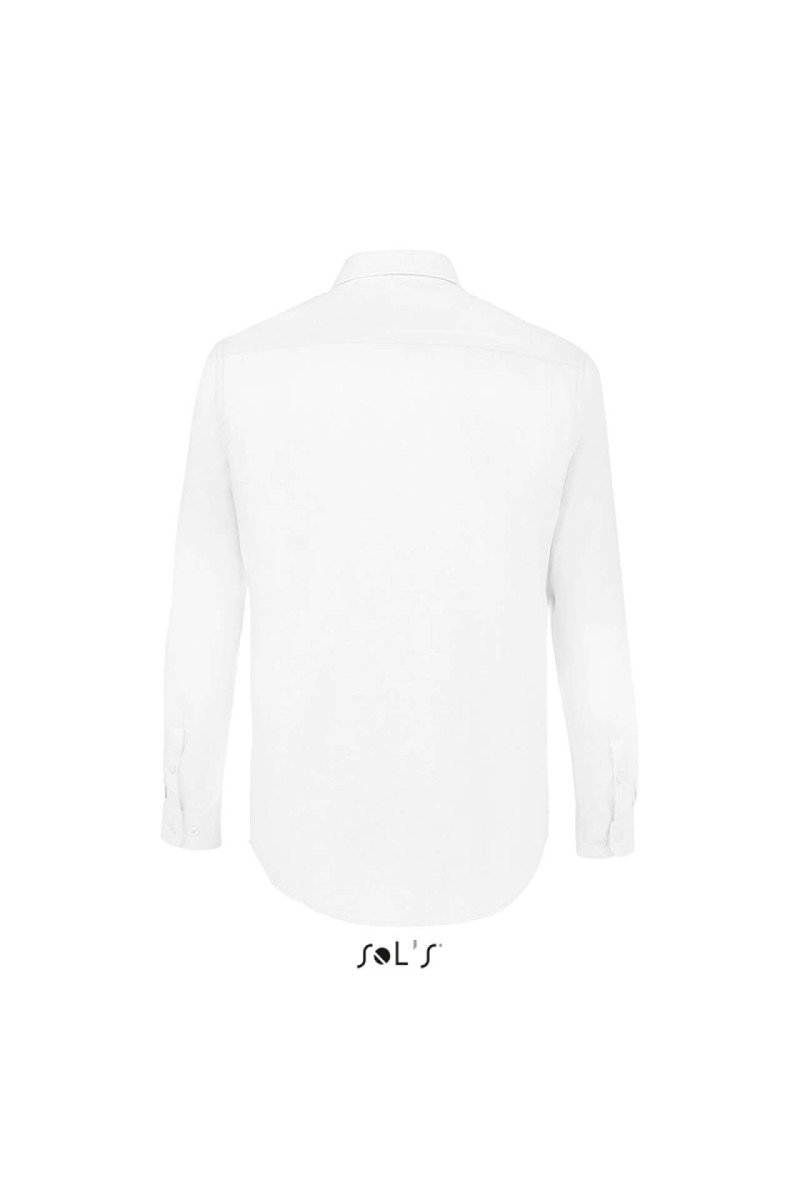 SOL'S BOSTON FIT - LONG SLEEVE OXFORD MEN'S SHIRT