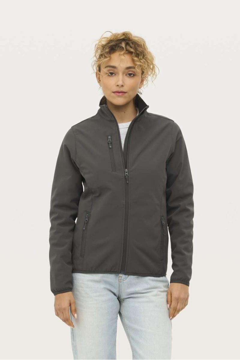 SOL'S RADIAN WOMEN - SOFTSHELL ZIP JACKET