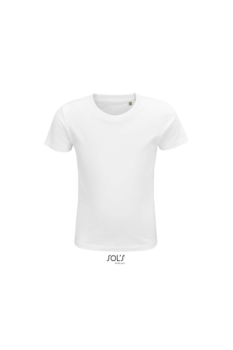 SOL'S CRUSADER PENTRU COPII - TRICOU CU GÂT ROTUND DIN JERSEY