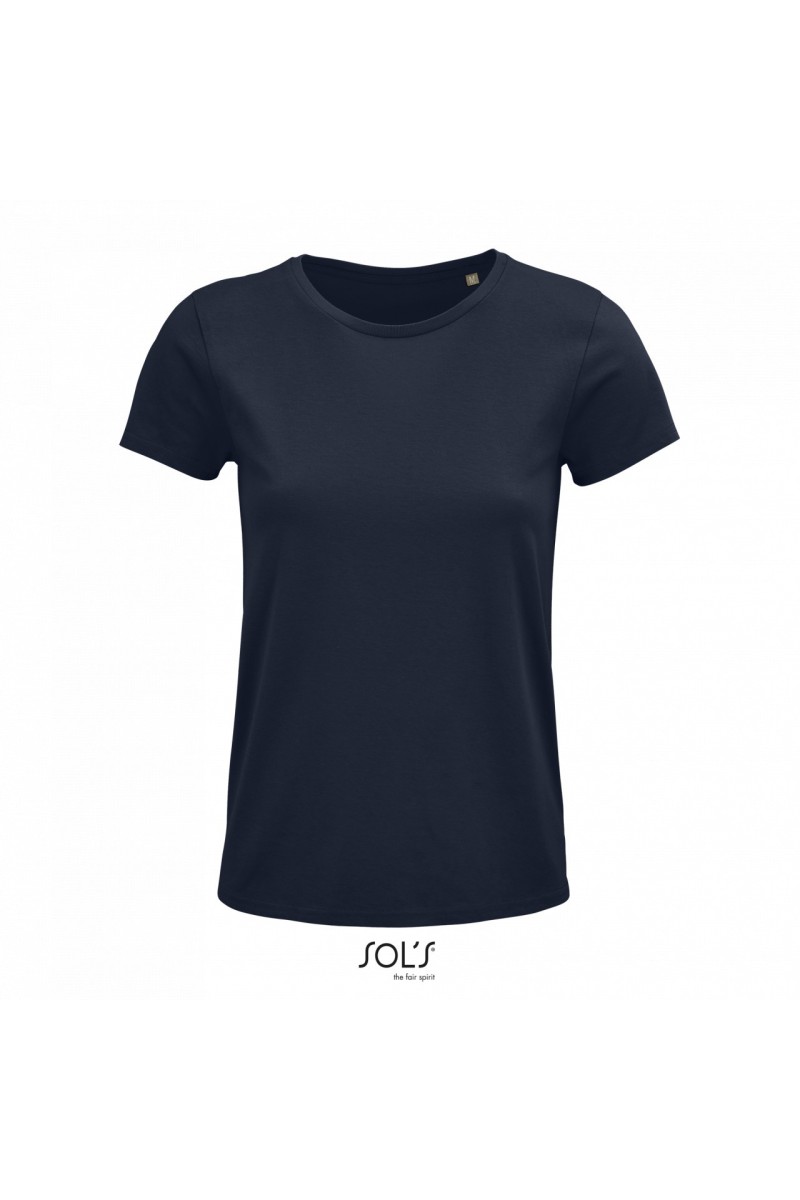 SOL'S CRUSADER FEMEI - TRICOU ROTUND CU GÂT ROTUND DIN JERSEY