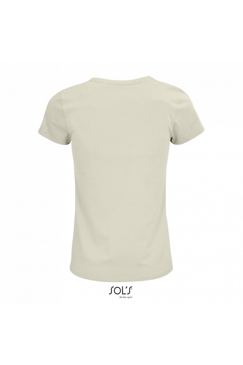 SOL'S CRUSADER FEMEI - TRICOU ROTUND CU GÂT ROTUND DIN JERSEY
