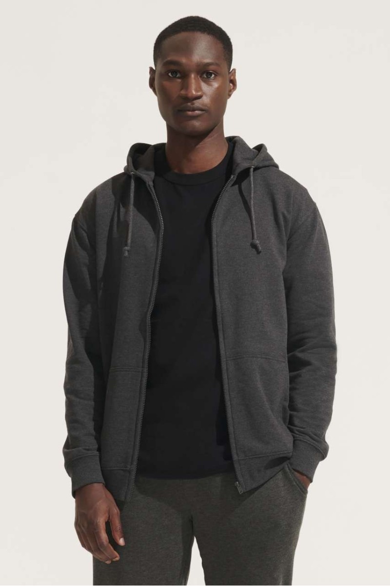 SOL'S CARTER - UNISEX FULL-ZIP HOODIE