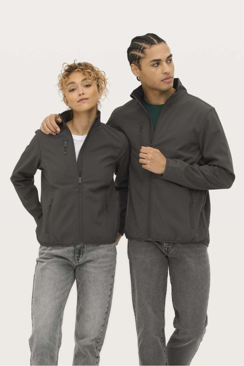 SOL'S FALCON BĂRBAȚI - JACHETĂ SOFTSHELL CU FERMOAR