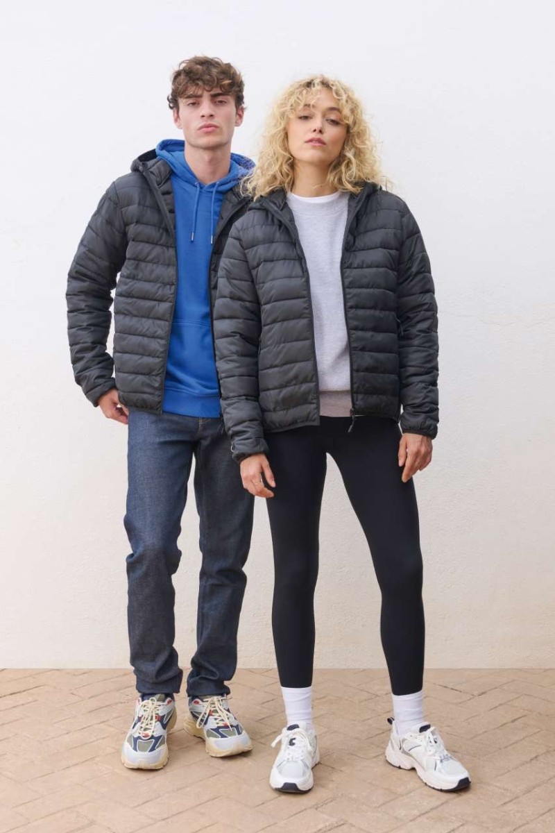 SOL'S STREAM HOODED MEN - LIGHTWEIGHT HOODED PADDED JACKET