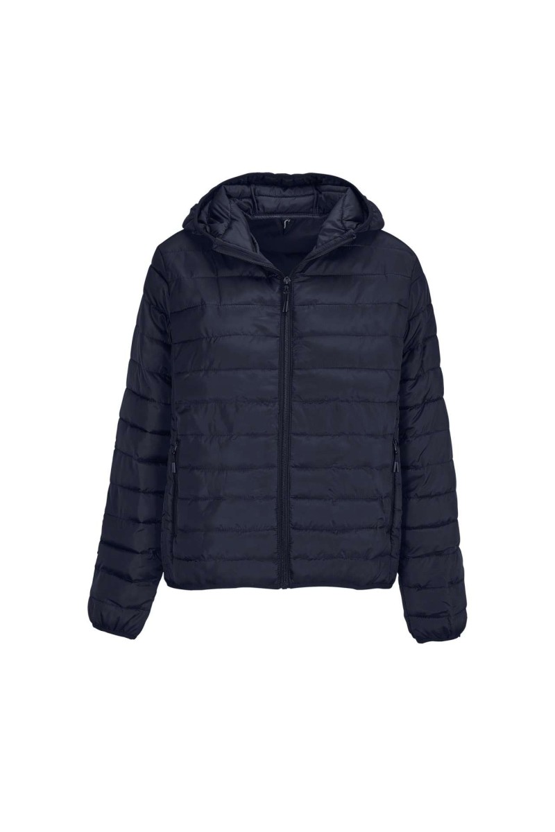 SOL'S STREAM HOODED WOMEN - LIGHTWEIGHT HOODED PADDED JACKET