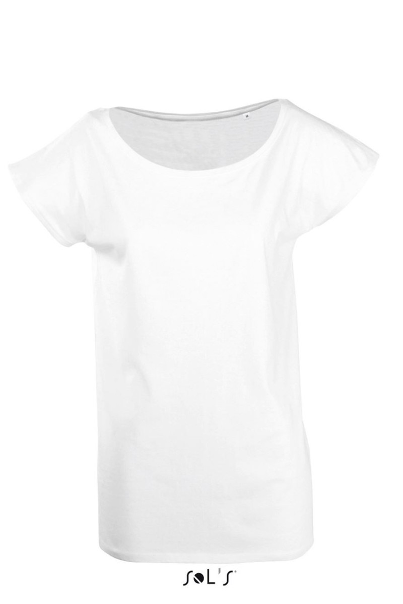 SOL'S MARYLIN - WOMEN’S SHORT SLEEVE LONG KIMONO T-SHIRT