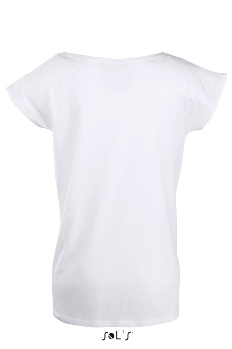 SOL'S MARYLIN - WOMEN’S SHORT SLEEVE LONG KIMONO T-SHIRT