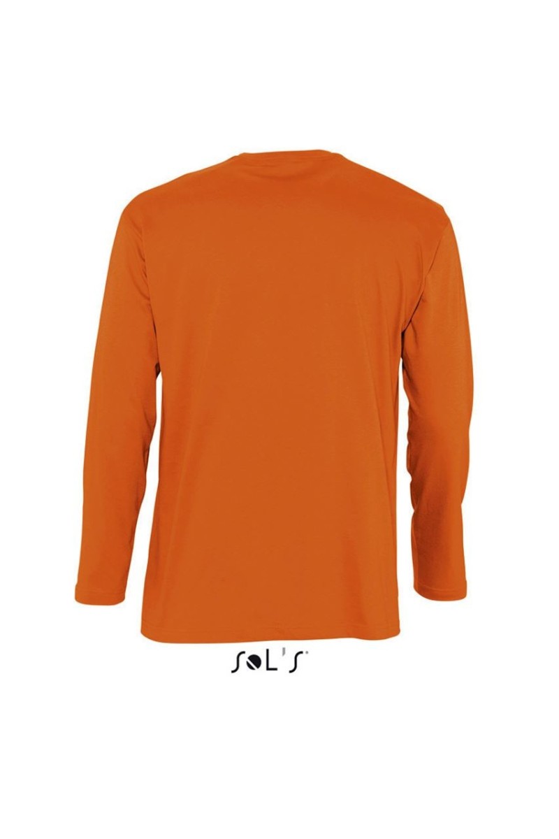 SOL'S MONARCH - TRICOU CU MÂNECĂ LUNGĂ CU GULER ROTUND PENTRU BĂRBAȚI