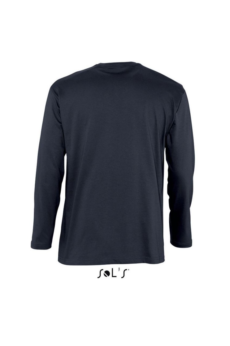 SOL'S MONARCH - MEN'S ROUND COLLAR LONG SLEEVE T-SHIRT