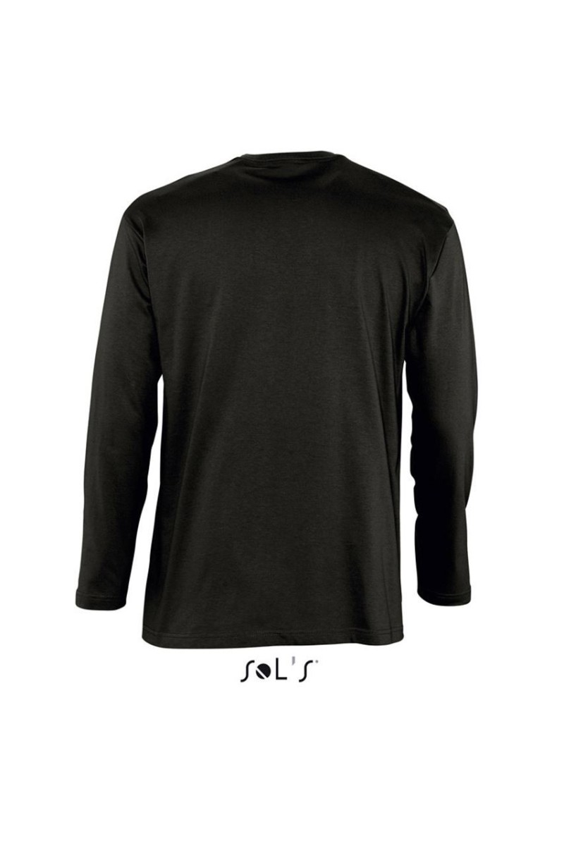 SOL'S MONARCH - TRICOU CU MÂNECĂ LUNGĂ CU GULER ROTUND PENTRU BĂRBAȚI