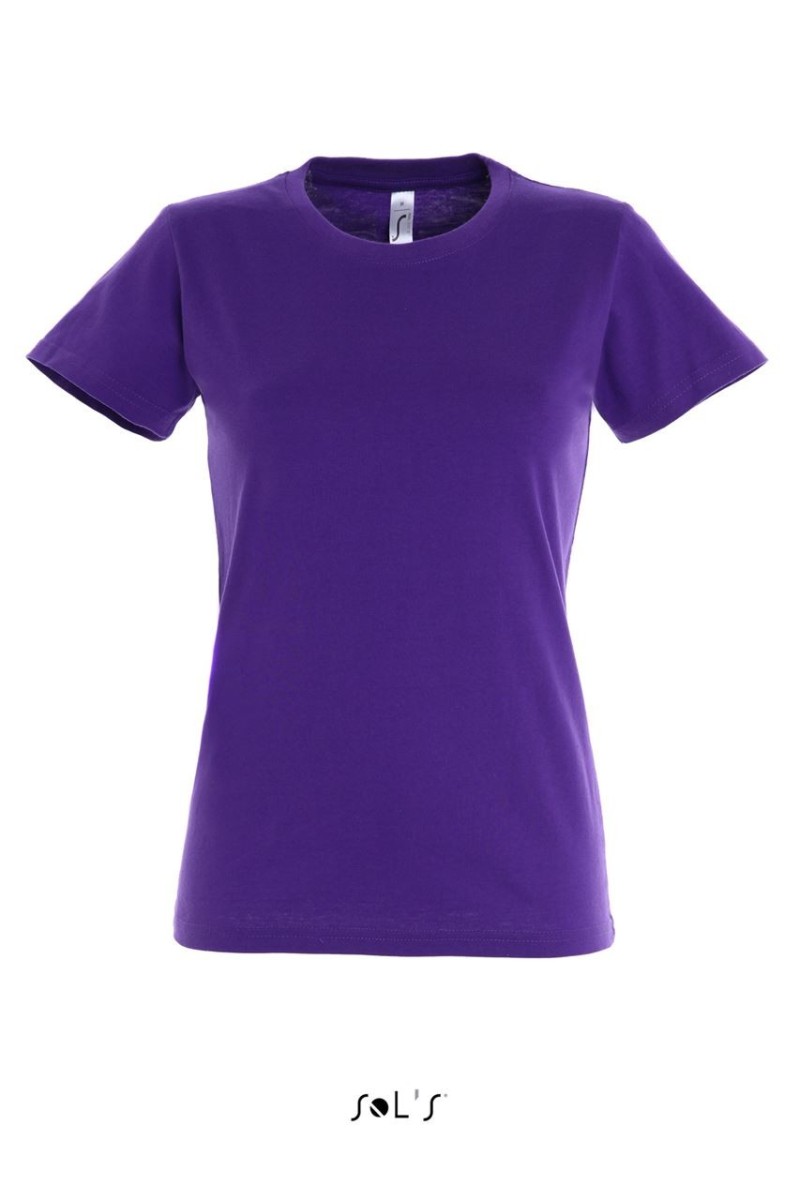 SOL'S IMPERIAL WOMEN - TRICOU CU GULER ROTUND