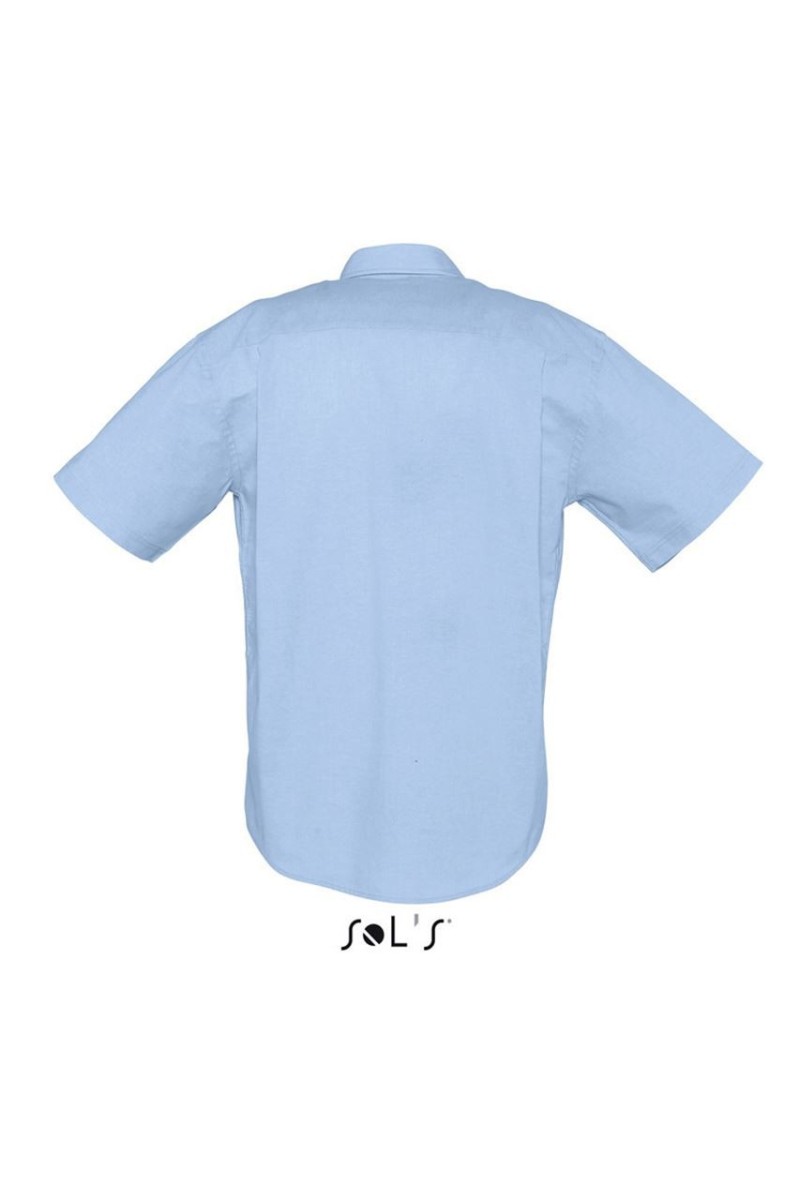 SOL'S BRISBANE - SHORT SLEEVE OXFORD MEN'S SHIRT