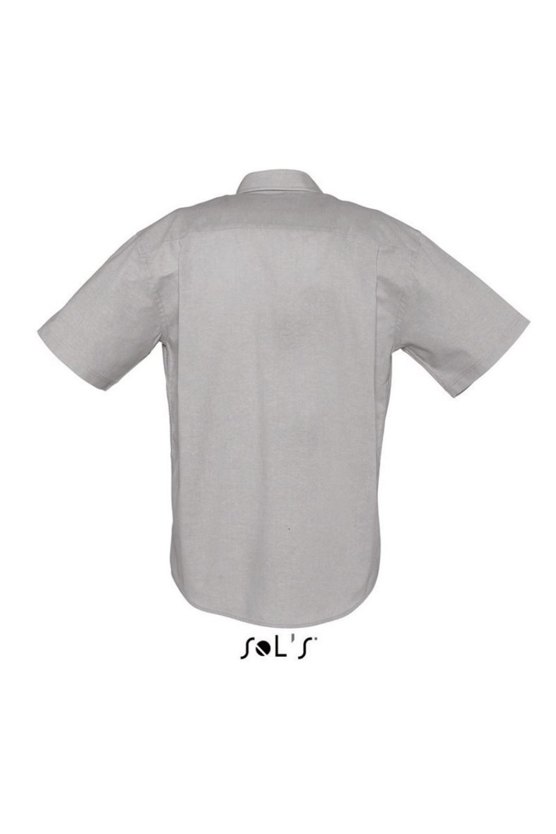 SOL'S BRISBANE - SHORT SLEEVE OXFORD MEN'S SHIRT