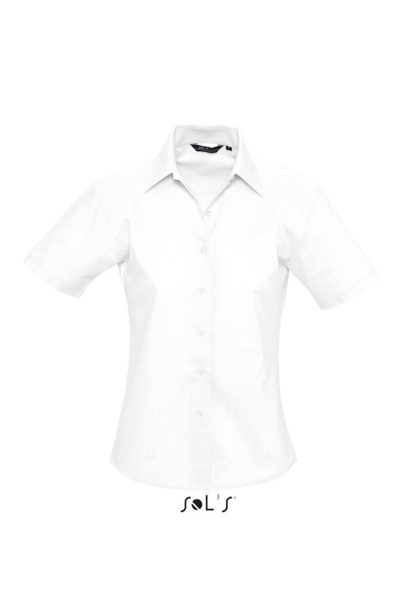 SOL'S ELITE - SHORT SLEEVE OXFORD WOMEN'S SHIRT