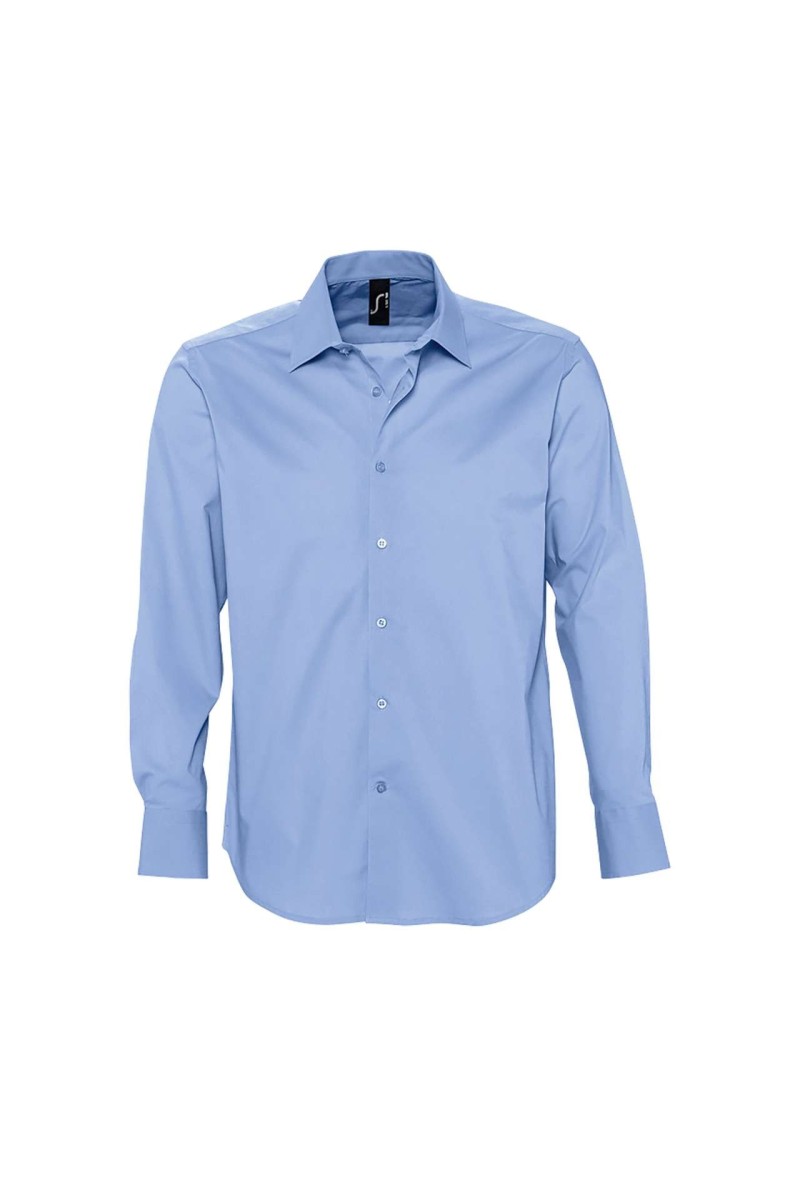 SOL'S BRIGHTON - LONG SLEEVE STRETCH MEN'S SHIRT