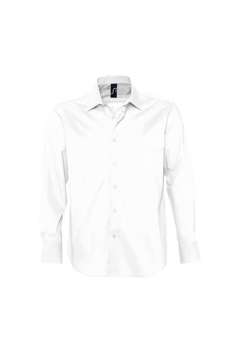 SOL'S BRIGHTON - LONG SLEEVE STRETCH MEN'S SHIRT