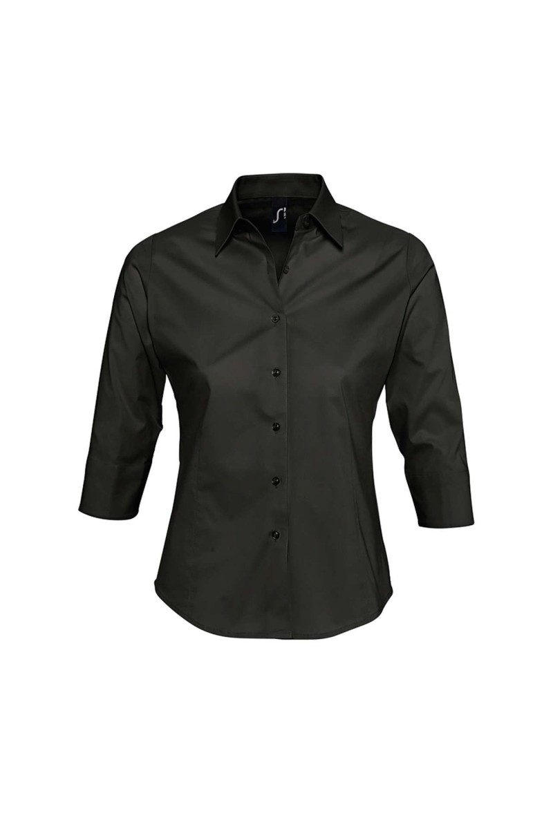 SOL'S EFFECT - 3/4 SLEEVE STRETCH WOMEN'S SHIRT