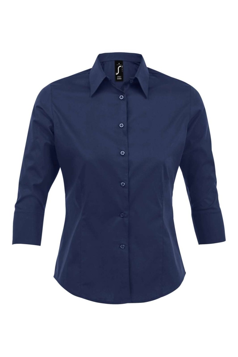 SOL'S EFFECT - 3/4 SLEEVE STRETCH WOMEN'S SHIRT