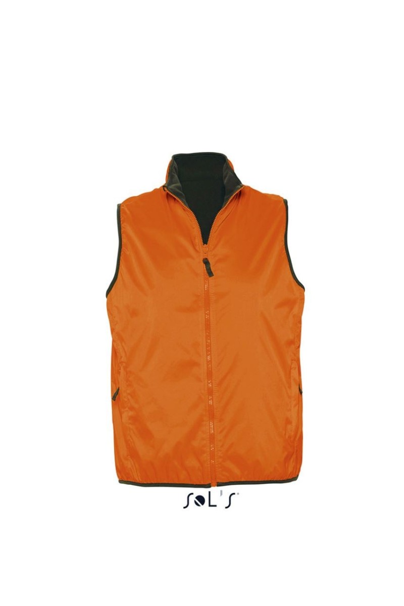 SOL'S WINNER - BODYWARMER UNISEX REVERSIBIL CONTRASTAT