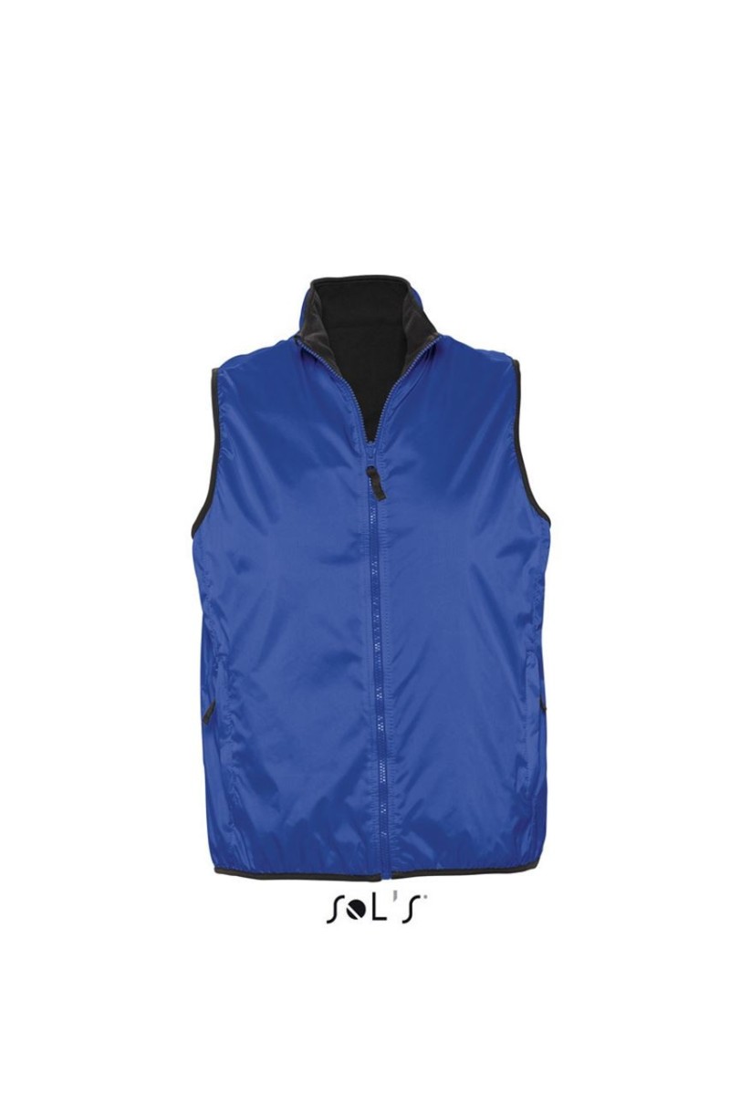 SOL'S WINNER - BODYWARMER UNISEX REVERSIBIL CONTRASTAT