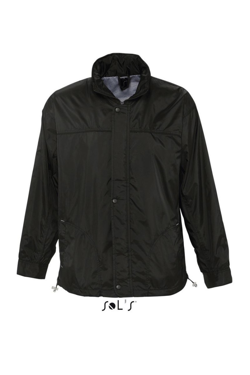 SOL'S MISTRAL - JACHETĂ CĂPTUȘITĂ CU JERSEY, HIDROFUGĂ, WINDBREAKER