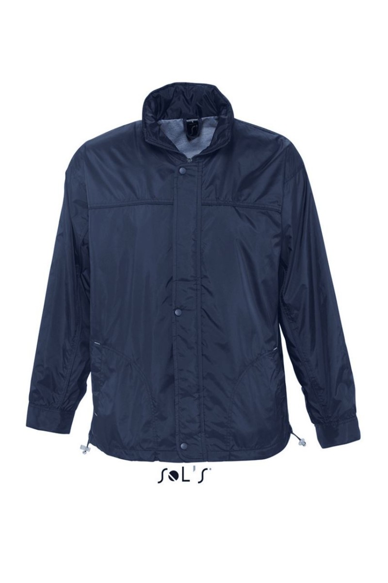 SOL'S MISTRAL - JERSEY-LINED WATER REPELLENT WINDBREAKER