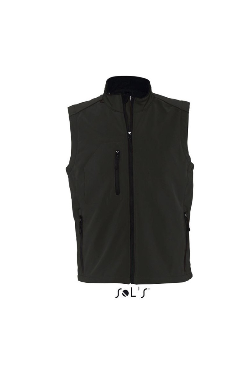 SOL'S RALLYE BĂRBAȚI - JACHETĂ SOFTSHELL FĂRĂ MÂNECI
