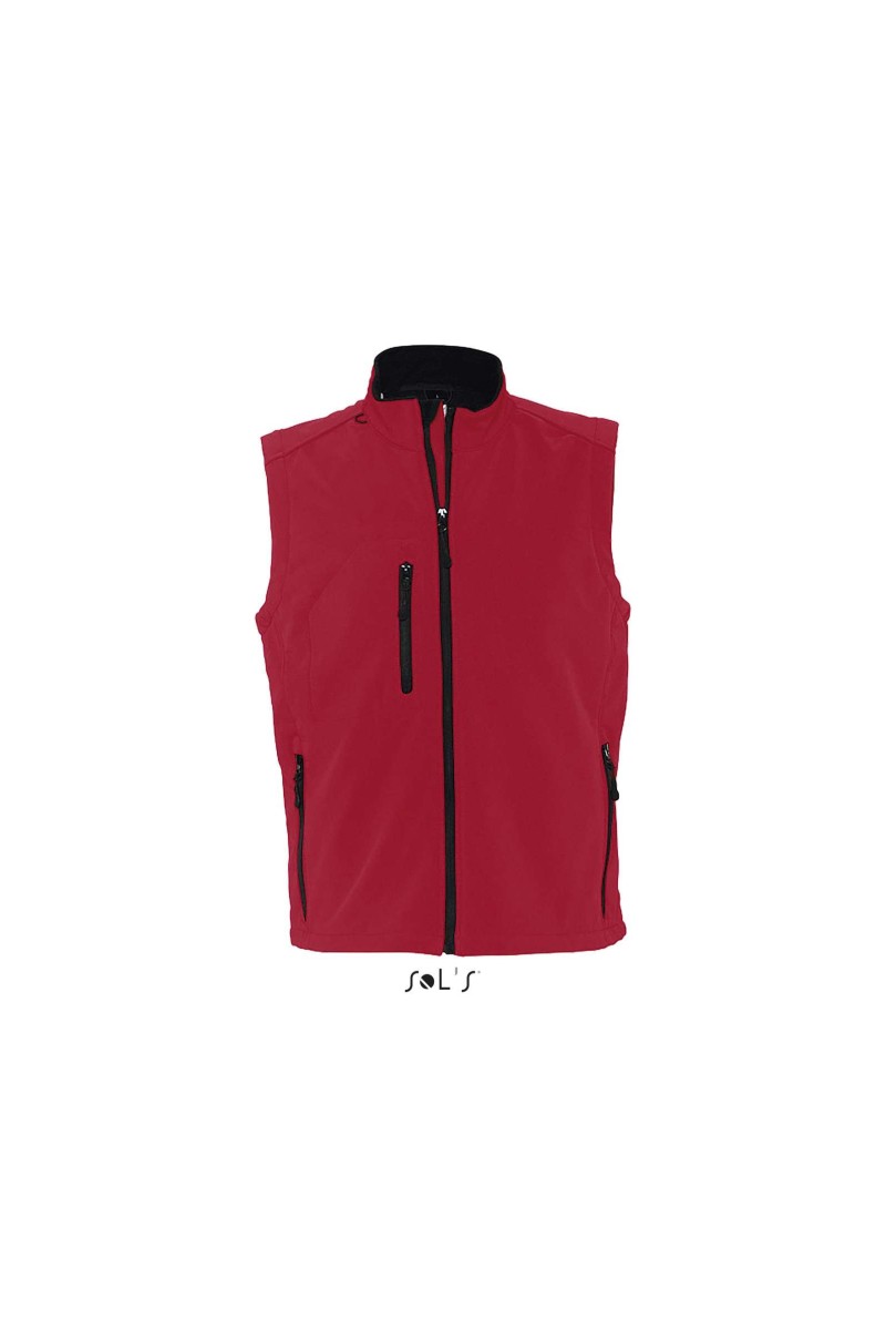 SOL'S RALLYE MEN - SLEEVELESS SOFTSHELL JACKET