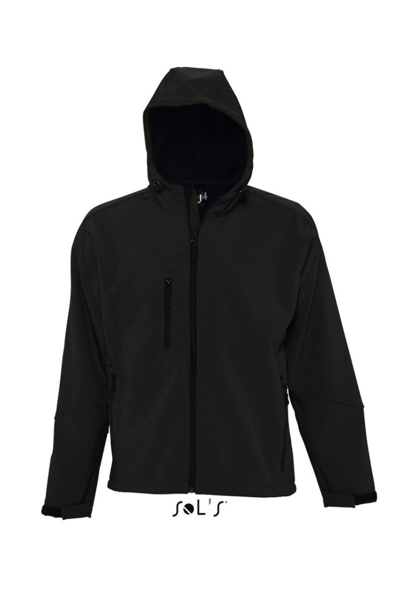 SOL'S REPLAY BĂRBAȚI - SOFTSHELL CU GLUGĂ
