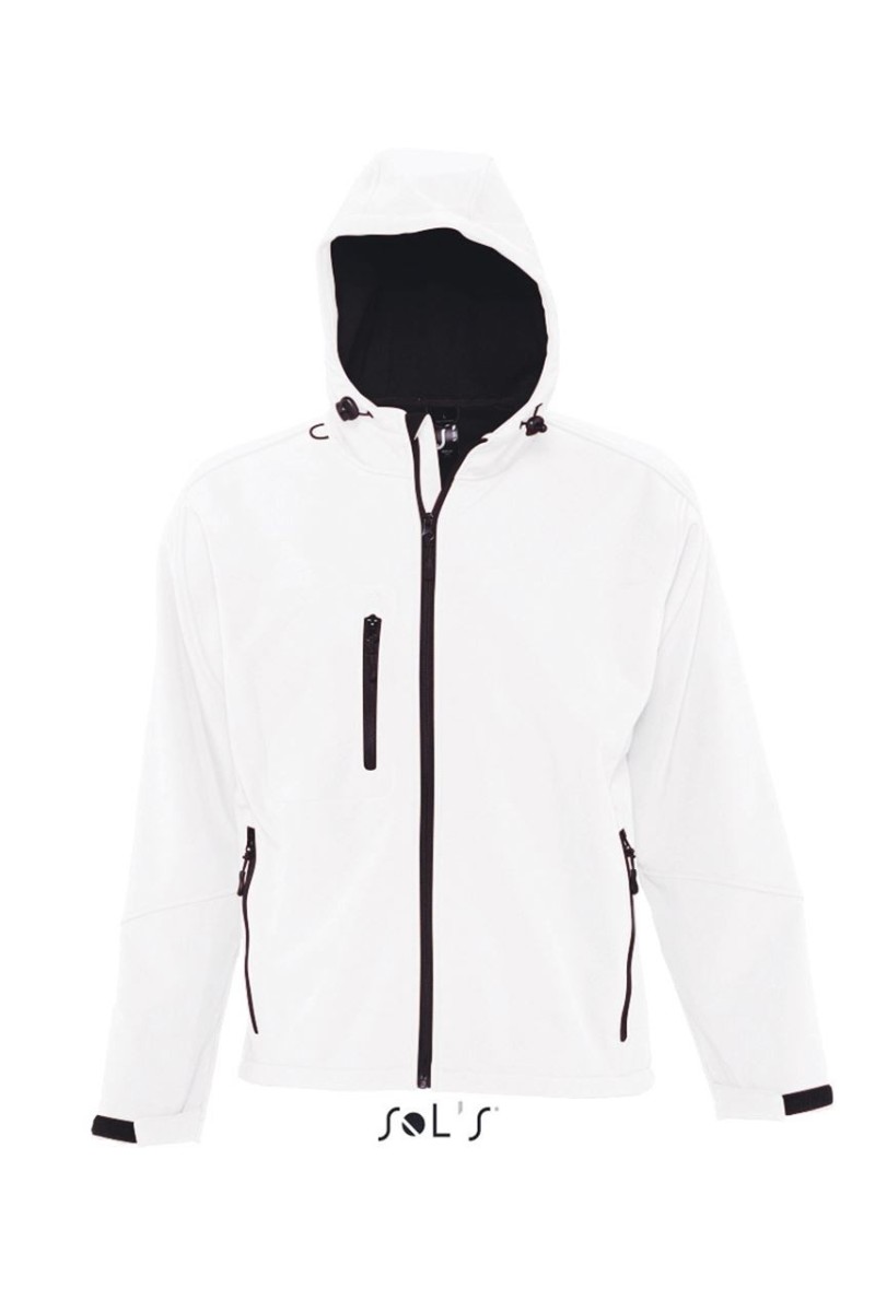 SOL'S REPLAY BĂRBAȚI - SOFTSHELL CU GLUGĂ