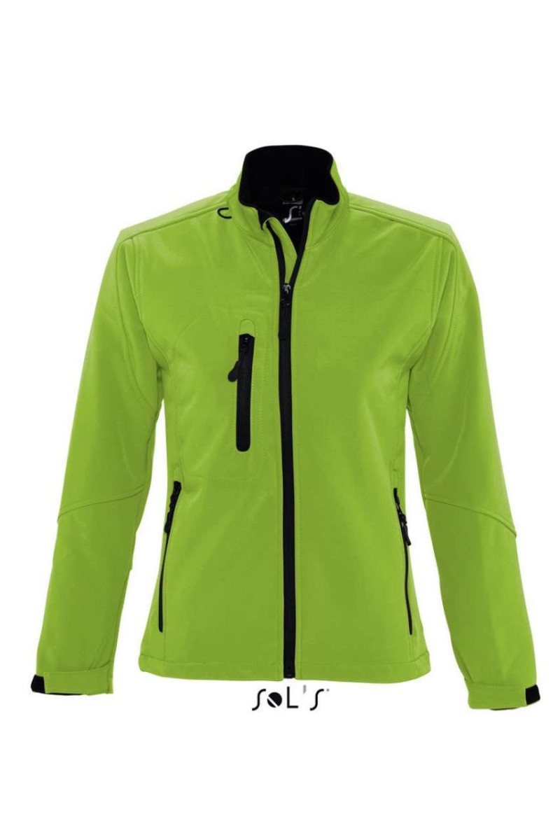 SOL'S ROXY - JACHETĂ SOFTSHELL CU FERMOAR PENTRU FEMEI