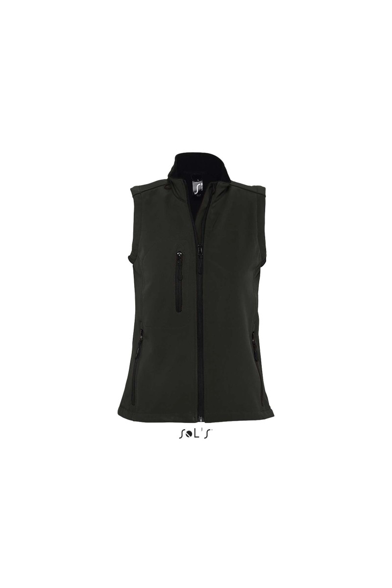 SOL'S RALLYE FEMEI - JACHETĂ SOFTSHELL FĂRĂ MÂNECI