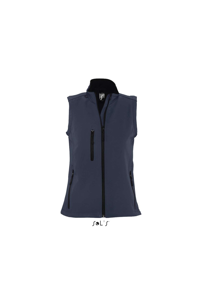 SOL'S RALLYE FEMEI - JACHETĂ SOFTSHELL FĂRĂ MÂNECI