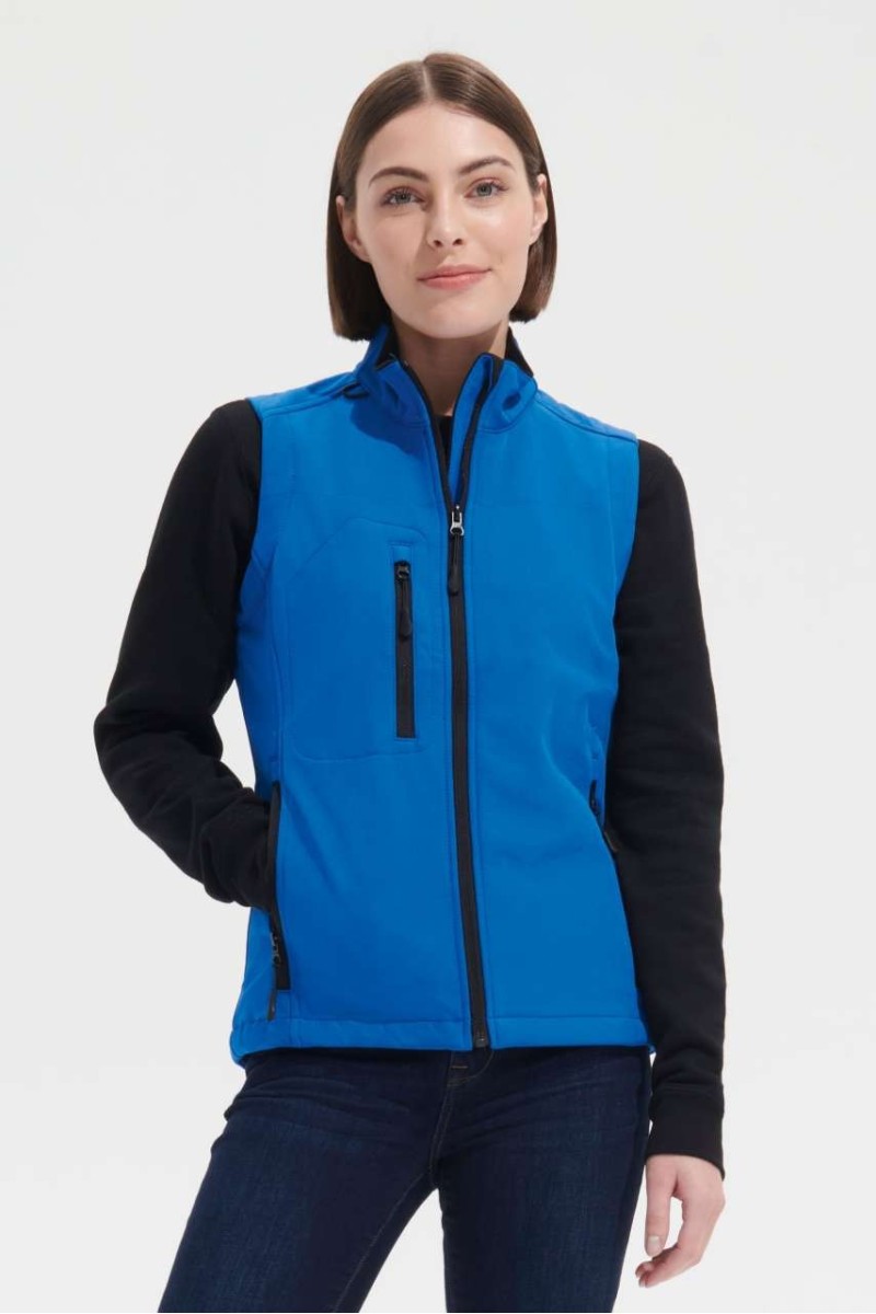SOL'S RALLYE FEMEI - JACHETĂ SOFTSHELL FĂRĂ MÂNECI